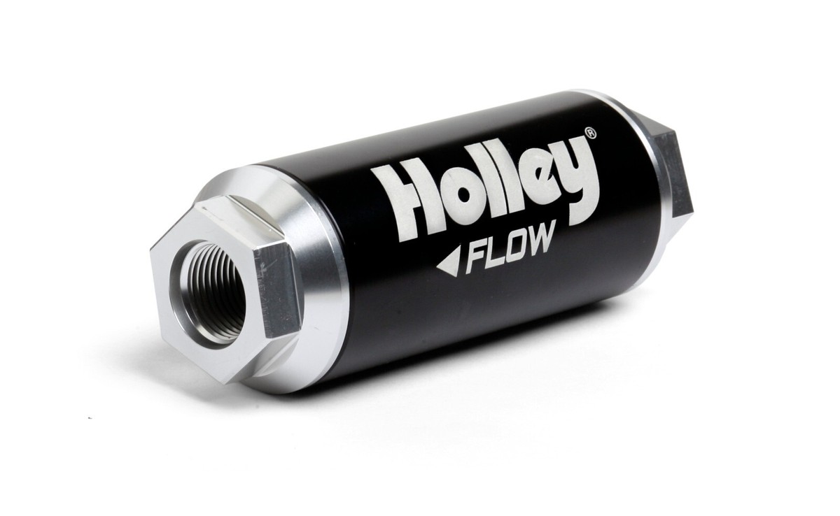 Holley Billet 4500 Fuel Filter -12an 10-Micron 260GPH Holley Billet 4500 Fuel Filter -12an 10-Micron 260GPH