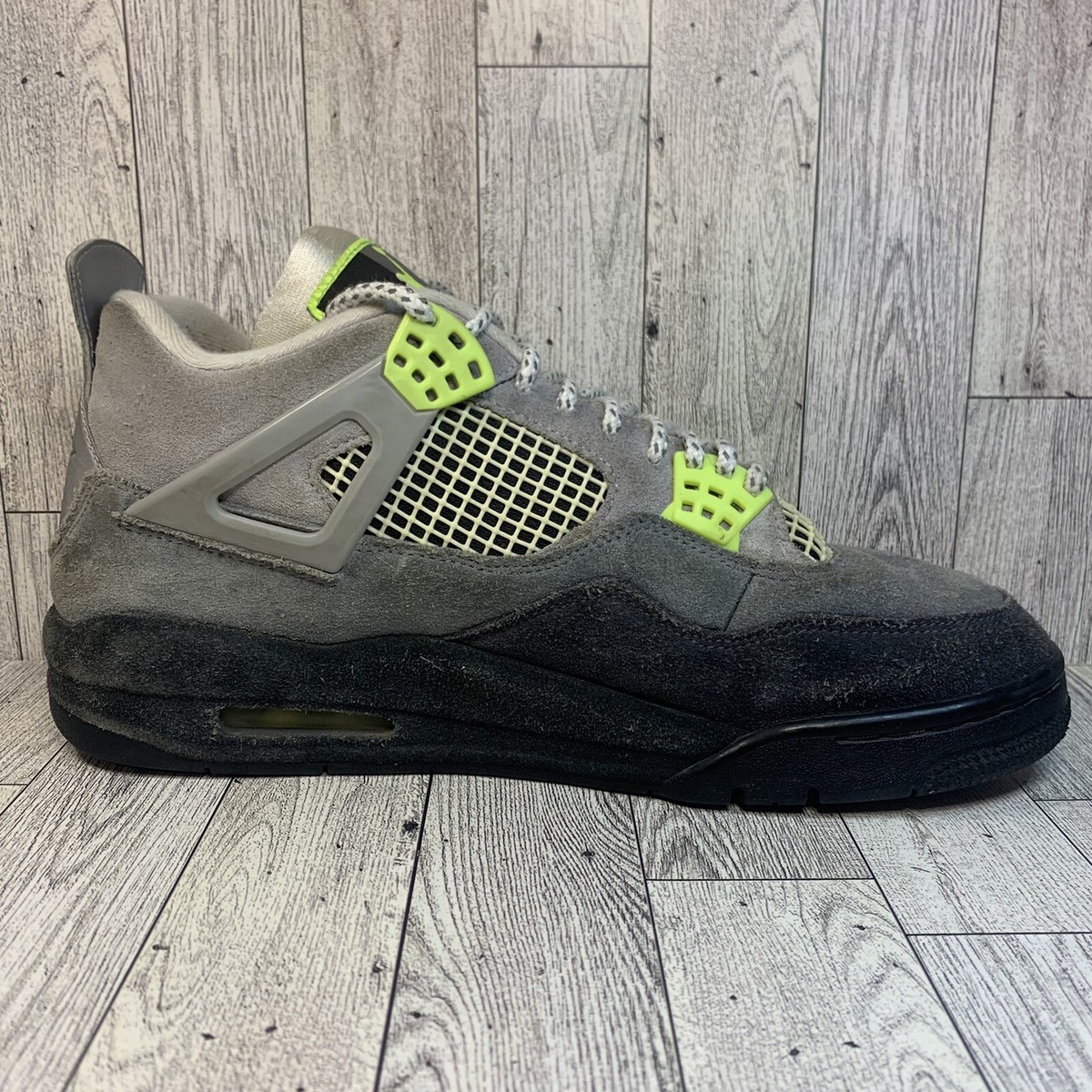 Nike Air Jordan 4 SE 95 Neon size 10.5 CT5342-007 OG IV Retro Grey 