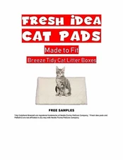 40ct Kitty Kat Litter Box Pads for Breeze Litter Box Under .70Cents each