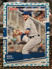 2020 Panini Donruss #180 Kris Bryant Baby Shark Parallel Chicago Cubs 