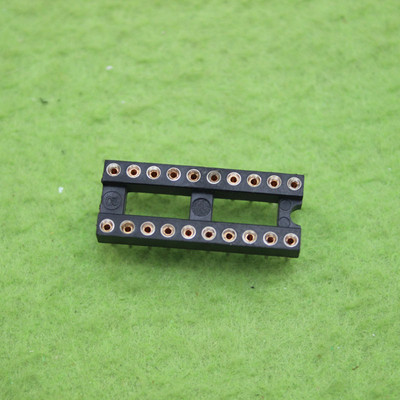 20pcs 20Pin DIP Round IC Sockets Adaptor Solder Type gold plated machined L8 