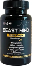 Beast Mind Extreme Energy Pills - Boost Focus, Mood & Vitality!