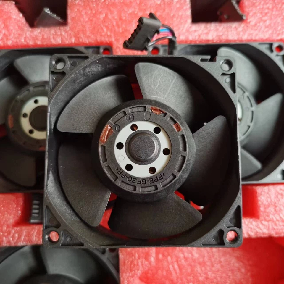 1X NEW AVC DBPD0838B2U 8038 8CM 12V 3.6A PWM Ball Bearing Server Cooling Fan - Image 4 of 4