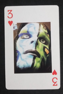 TNA Wrestling Jeff Hardy Playing Card 3 Hearts | eBay
