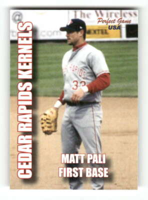 2004 Perfect Game Cedar Rapids Kernels 19 Matt Pali