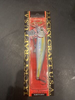 Lucky Craft Pointer SP 100 MS 4  6-10 Ft Suspending Zebra MS Chart Shad
