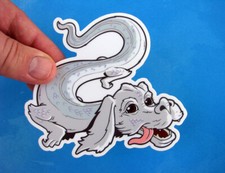 FALKOR 4.5" Vinyl Sticker The NeverEnding Story Falcor Luck Dragon Car Decal