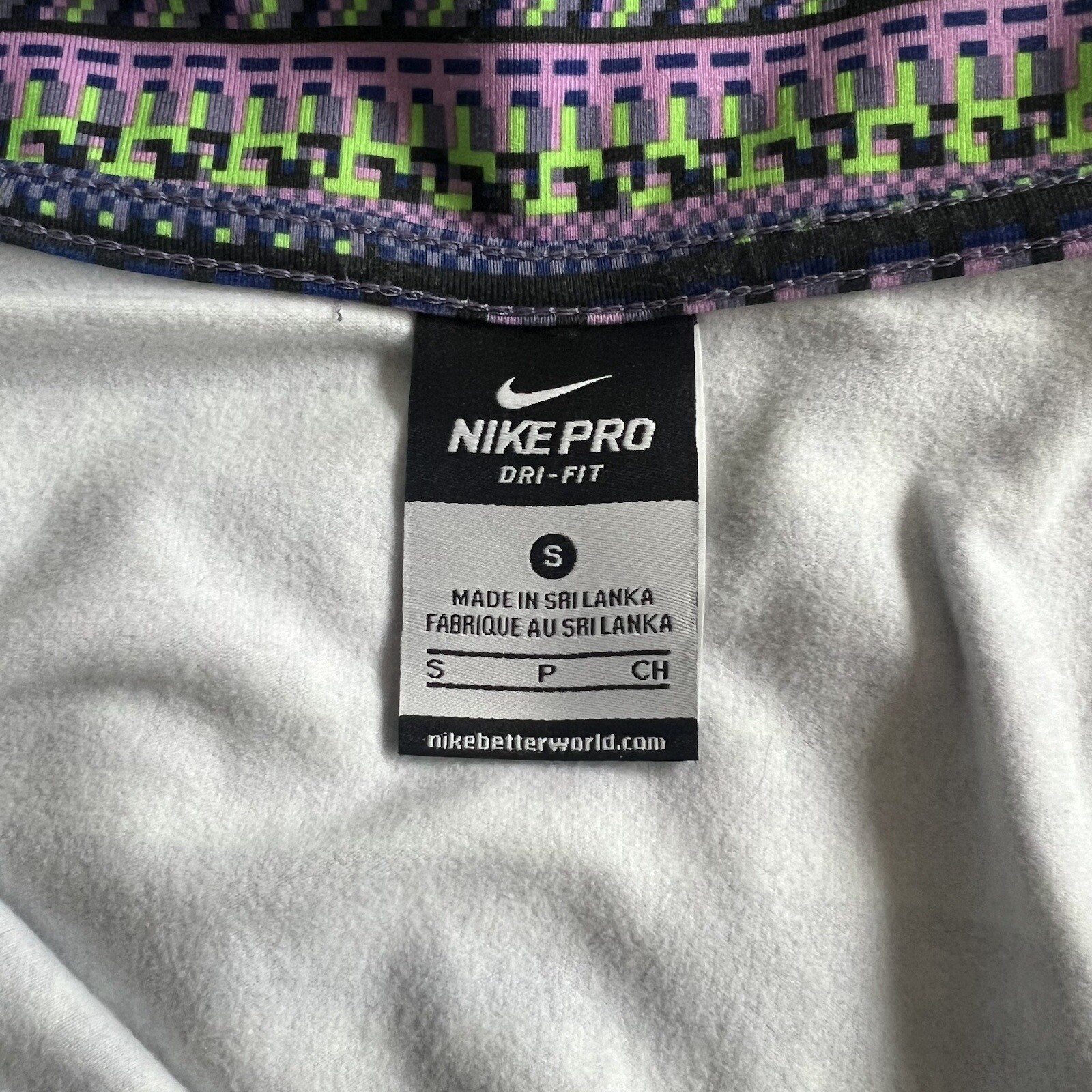 Nike Pro Warm Patterned Half Zip Jacket - image 10