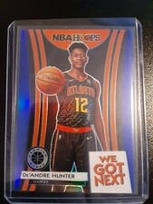 2019-20 NBA Hoops Premium Stock We Got Next Rookie Blue Prizm De'Andre Hunter 11