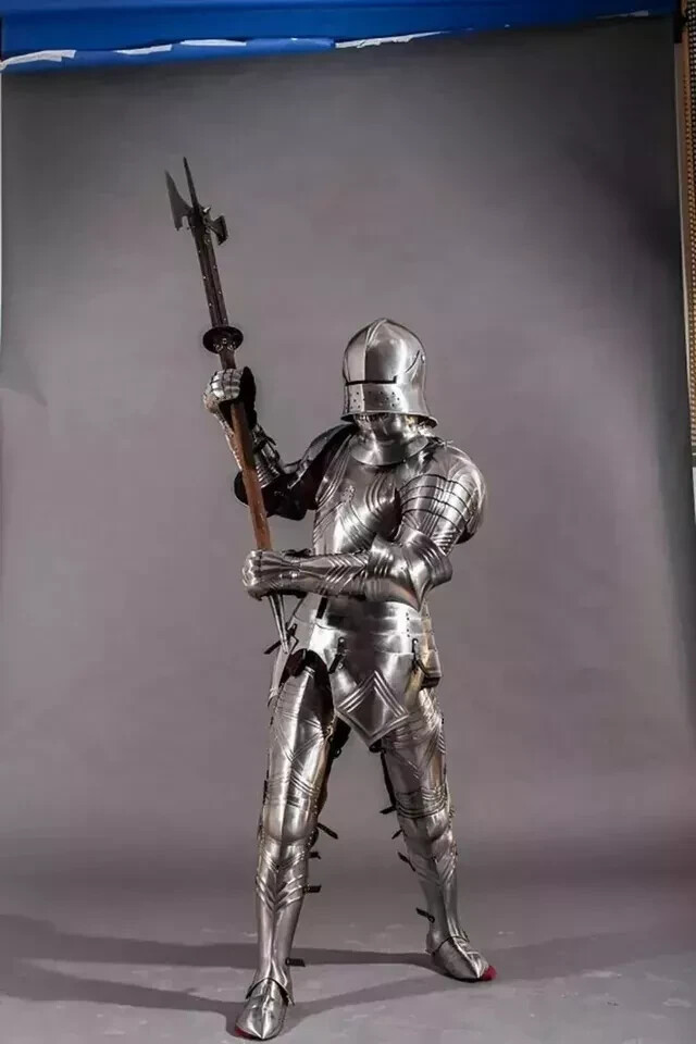 Medieval Knight Gothic Combat Full Body Armor Costume for Wearable Reenactments