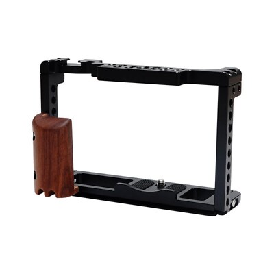 Camera Cage for FUJIFILM X-T4 Aluminum Alloy Cage with Cold Shoe Mount