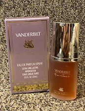 Vanderbilt Eau De Parfum Spray Extra Long Lasting 0.8oz 25mL Gloria Vanderbilt