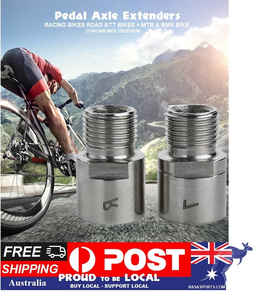 Mountain Bike Bike Pedal Spacers Extra Strong Bicycle Pedal Axle