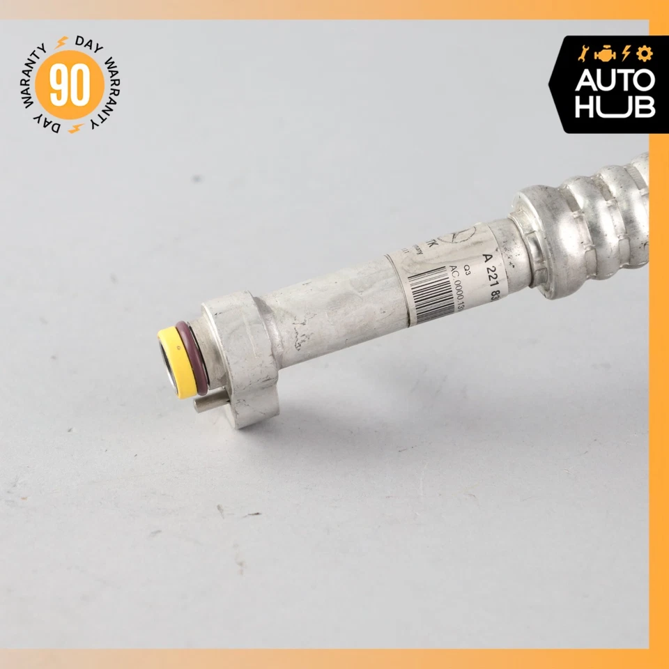 07-11 Manguera de succión de refrigerante Mercedes W221 S550 CL550 2218306816 OEM Foto 2 de 4