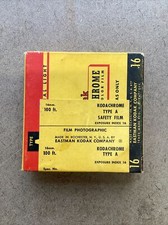 Vintage Sealed Cine-Kodak Kodachrome Type A Color Film 16mm 100ft