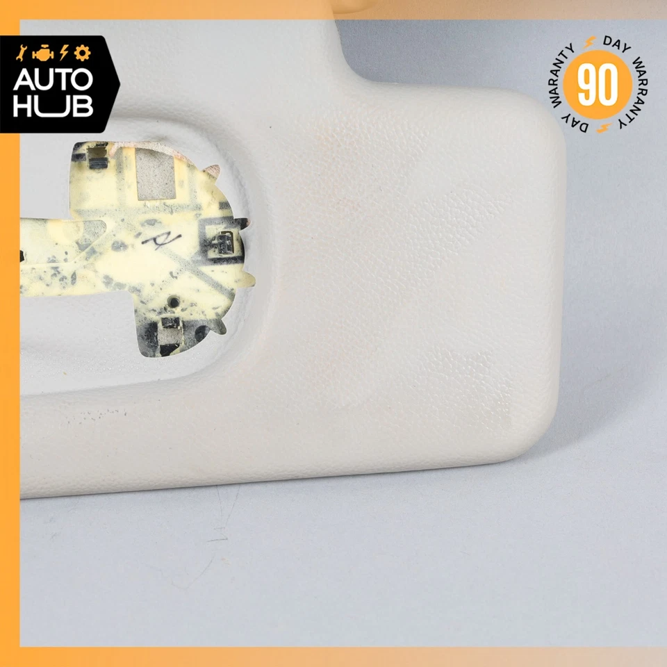 03-06 Mercedes R230 SL500 SL55 AMG lado derecho pasajero parasol gris OEM Foto 4 de 4