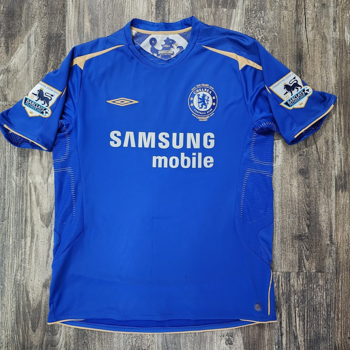 2006 Umbro Chelsea Home Soccer Jersey Frank Lampard Men L 2006 Umbro Chelsea Home Soccer Jersey Frank Lampard Men L