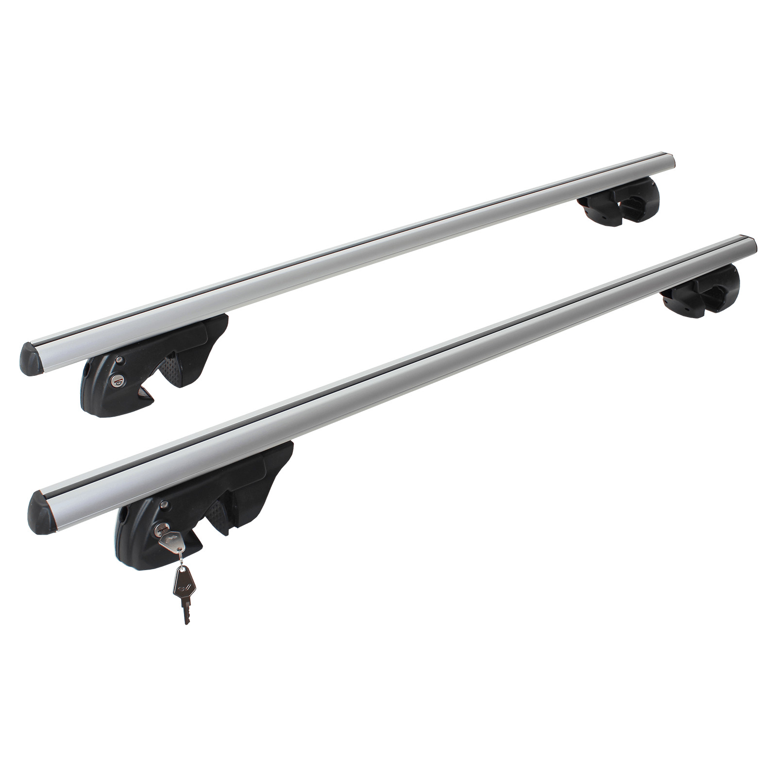 Barres de toit VW Caddy IV Menabo Sherman rail ouvert