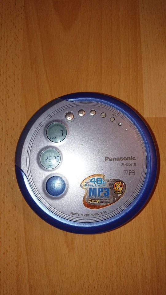 CD MP3 Player Panasonic SL-SX418, made in Japan