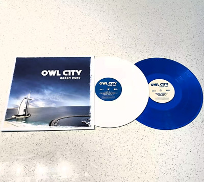SEALED* Owl City OCEAN EYES vinyl record 2xLP! blue white SEALED* Owl City OCEAN EYES vinyl record 2xLP! blue white