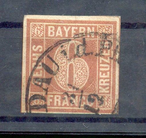 Bavaria 4IA Volle Angoli Stamped (16133