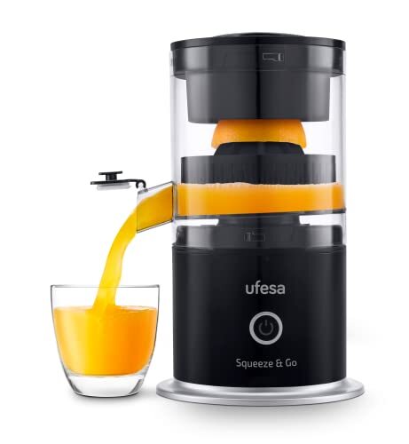 Ufesa Squeeze & Go, spremiagrumi elettrico ricaricabile con USB-C, portatile, sp