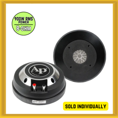 Audiopipe APCD4085 1800 Watt Resin Film Compression Driver for