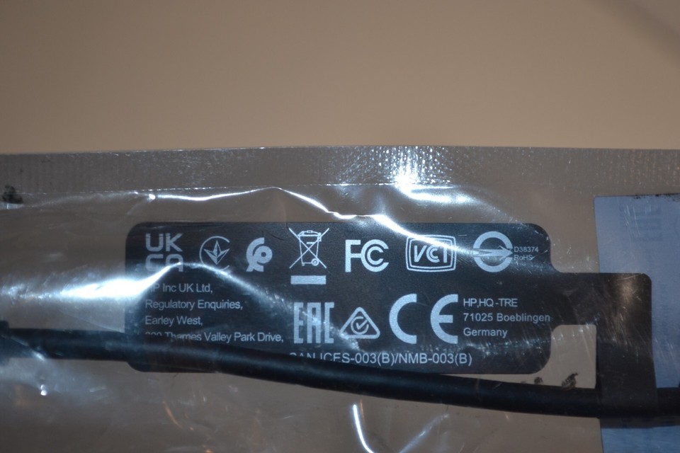 Adaptateur HP USB-C - RJ45 G2 - Noir - Câble réseau