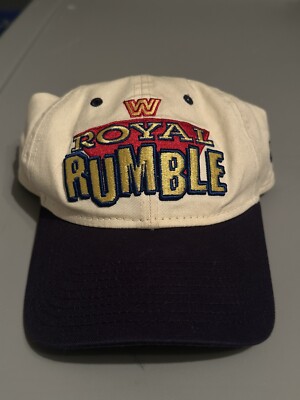 WWE Vintage New Era Royal Rumble Hat RARE