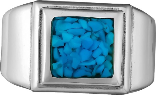 Southwest Traditions Liberty Wrist Watch Sterling Silver Beads With Turquoise SOUTHWEST TRADITIONS STERLING SILVER TURQUOISE BLUE WATCH  main image 3