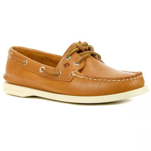 Zapatillas bajas de cuero para mujer Sperry Authentic Original 2-Eye STS86460 - Imagen 2 de 4