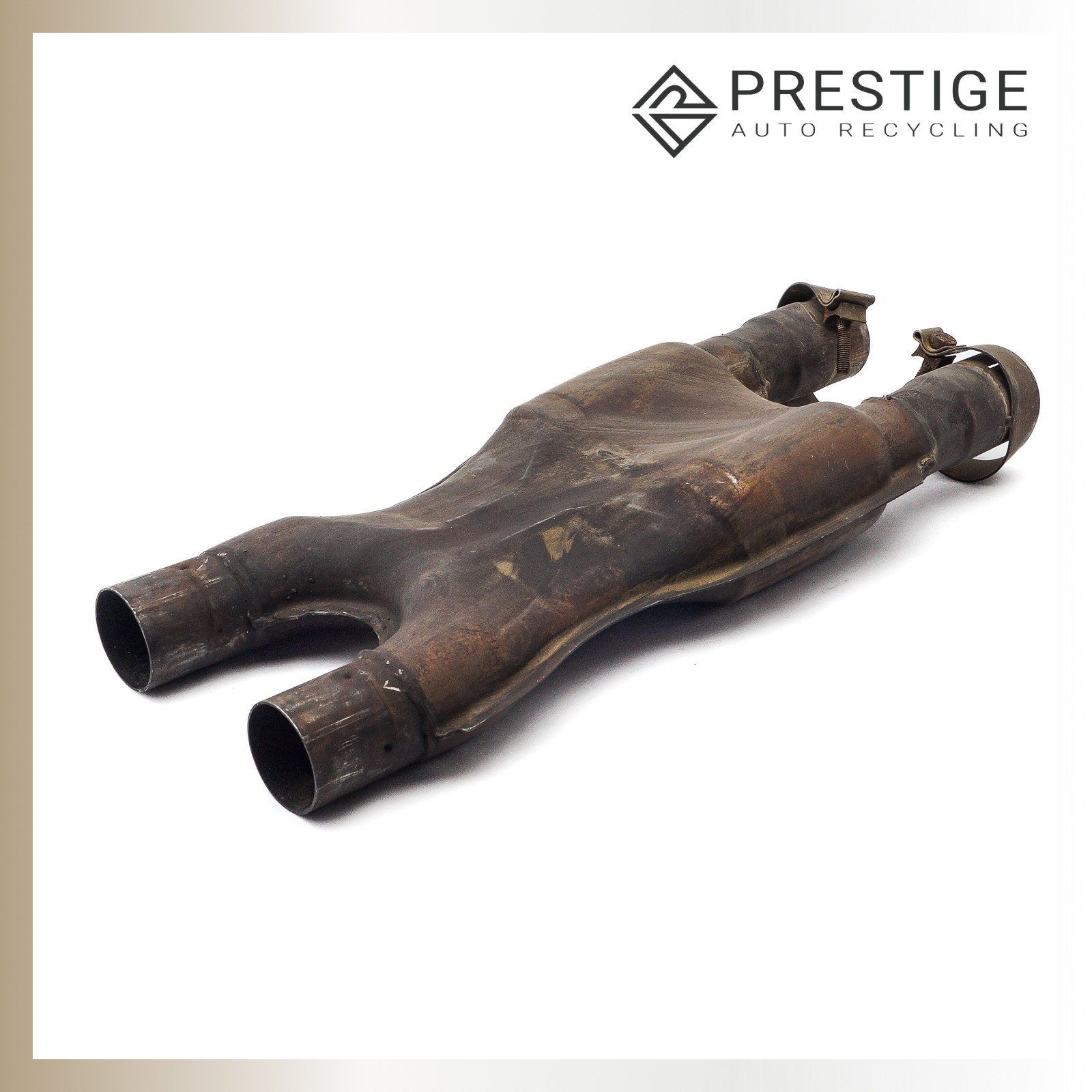 04-2012 MASERATI QUATTROPORTE Exhaust Mid Pipe Center Resonator Silencer 228235