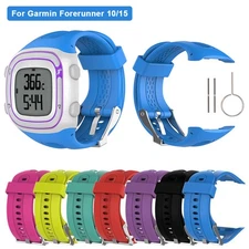 Strap Silicone Wristband Belt Band For Garmin Forerunner 10 15 GPS Running Watch