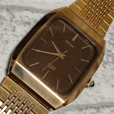 Citizen Exceed Vintage Gold Dress Watch Automatic Wristwatch wrist 17cm