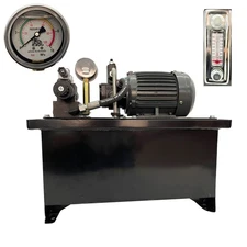 220V Small Hydraulic Station Hydraulic Pump Automatically Adjust the Flow 3PH