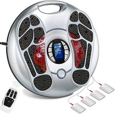 TENS EMS Foot Massager Circulation Stimulator Booster for Neuropathy Pain Relief