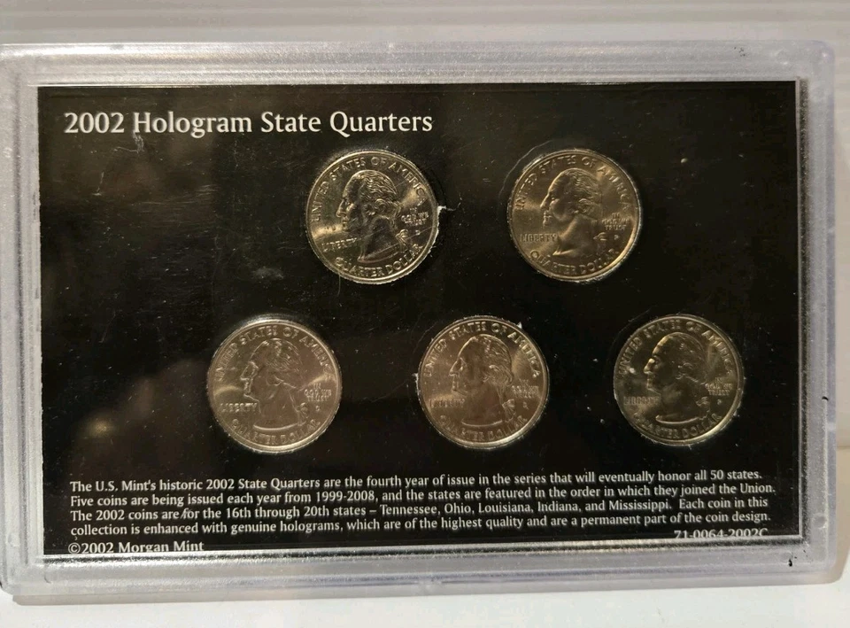 Lot of 5 US Coin Sets (30 Coins) - Morgan Mint & American Historic Society - Image 3 of 4