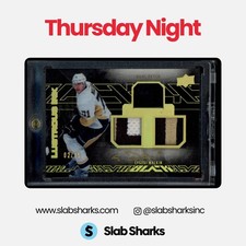 2018 SPX #LI-EM EVGENI MALKIN 2015 UD BLACK UPDATE I TRIPLE PATCH AUTO /35