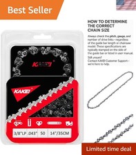 Stihl Chainsaw Chain - 14 Inch, 3/8" LP Pitch, .043" Gauge for MS170, MS180