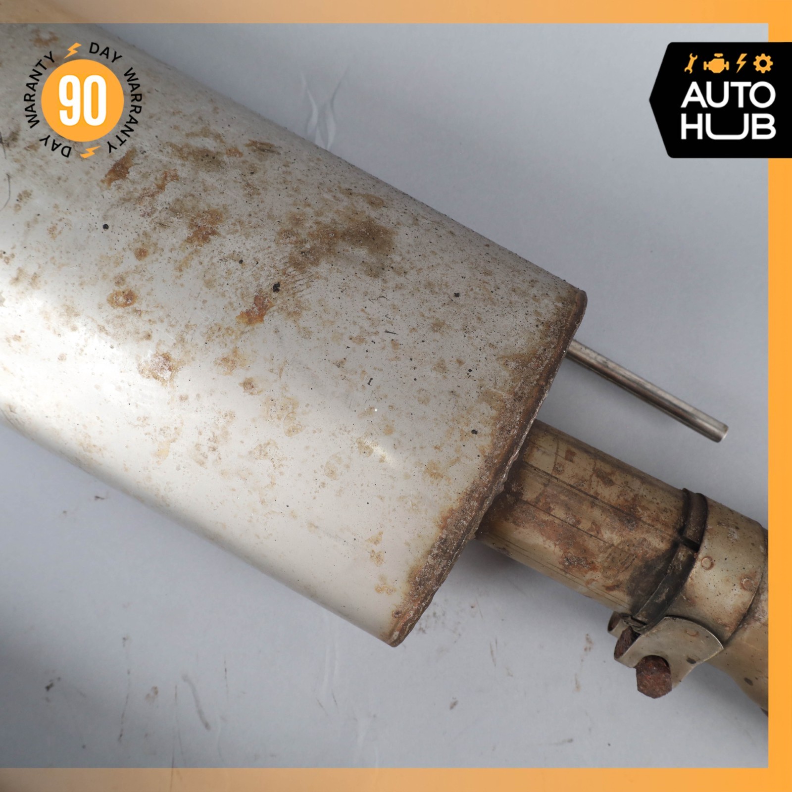 00-04 Aston Martin DB7 Vantage Exhaust Mufflers Tips Set 35120057AC OEM 35k