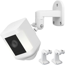2 Pack Adjustable Wall Mount for Ring Spotlight Cam Battery/Cam white