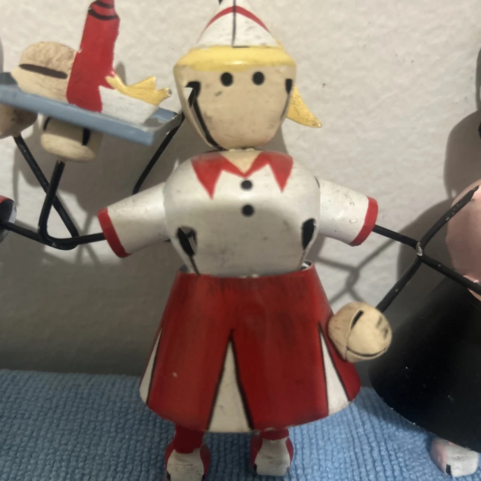 Adornos School Spirit JINGLE BELL de la era 1950 ~ juego de 3 Foto 3 de 4