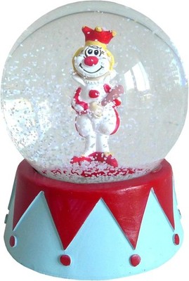 Die Schmitzens Schneekugel Karnevalsprinz, Glas, 12,5 cm, Karneval, Sammelobjekt
