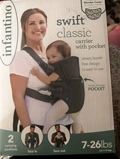 Infantino Swift Classic Baby Carrier With Pocket