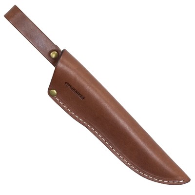 BPS Knives - Belt Knife Sheath - Brown Leather Sheath for Mora Garberg - Shea...