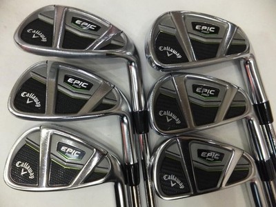 Callaway EPIC PRO Eisen #5-9.P (6 Schläger) / Zelos / Flex: S / Eisensatz