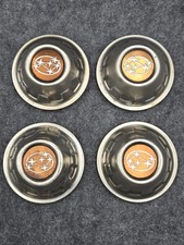 Subaru Brat Wagon Center Hub Caps Set Of 4 Bronze Oem Vintage