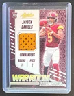 2024 Panini Absolute Football Gold Jayden Daniels #WRM-JDS SGC 8