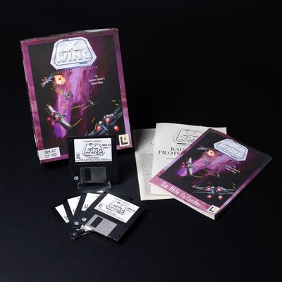 Star Wars: X-Wing - Space Combat Simulator - PC IBM / MS-DOS Spiel - Big Box CiB