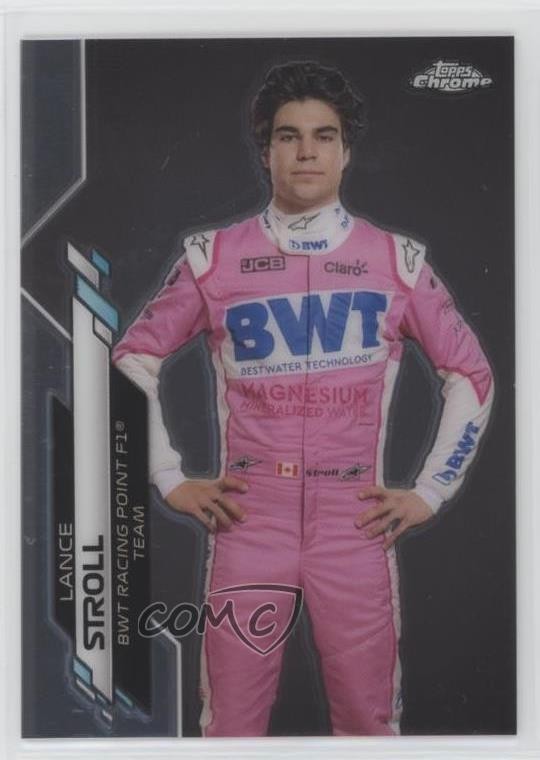 2020 Topps Chrome Formula 1 F1 Racers Lance Stroll #14 12g7